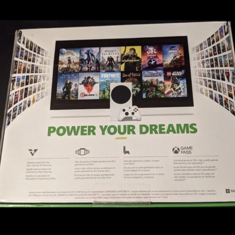 Xbox series S/Nintendo Switch Bundle Set